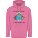 Save the Earth Climate Change Environment Mens 80% Cotton Hoodie Azelea