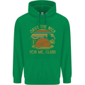 Save the Neck For Me Clark Christmas Movie Childrens Kids Hoodie Irish Green