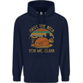 Save the Neck For Me Clark Christmas Movie Childrens Kids Hoodie Navy Blue