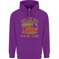 Save the Neck For Me Clark Christmas Movie Childrens Kids Hoodie Purple