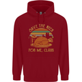 Save the Neck For Me Clark Christmas Movie Childrens Kids Hoodie Red