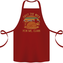 Save the Neck For Me Clark Christmas Movie Cotton Apron 100% Organic Maroon