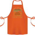 Save the Neck For Me Clark Christmas Movie Cotton Apron 100% Organic Orange
