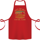 Save the Neck For Me Clark Christmas Movie Cotton Apron 100% Organic Red