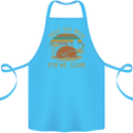 Save the Neck For Me Clark Christmas Movie Cotton Apron 100% Organic Turquoise