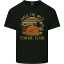 Save the Neck For Me Clark Christmas Movie Kids T-Shirt Childrens Black