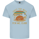 Save the Neck For Me Clark Christmas Movie Kids T-Shirt Childrens Light Blue