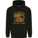 Save the Neck For Me Clark Christmas Movie Mens 80% Cotton Hoodie Black