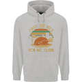 Save the Neck For Me Clark Christmas Movie Mens 80% Cotton Hoodie Sports Grey