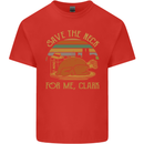 Save the Neck For Me Clark Christmas Movie Mens Cotton T-Shirt Tee Top Red