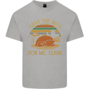 Save the Neck For Me Clark Christmas Movie Mens Cotton T-Shirt Tee Top Sports Grey