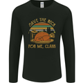 Save the Neck For Me Clark Christmas Movie Mens Long Sleeve T-Shirt Black