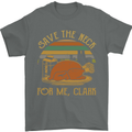 Save the Neck For Me Clark Christmas Movie Mens T-Shirt Cotton Gildan Charcoal
