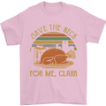 Save the Neck For Me Clark Christmas Movie Mens T-Shirt Cotton Gildan Light Pink