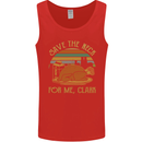Save the Neck For Me Clark Christmas Movie Mens Vest Tank Top Red