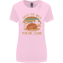 Save the Neck For Me Clark Christmas Movie Womens Wider Cut T-Shirt Light Pink