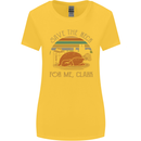 Save the Neck For Me Clark Christmas Movie Womens Wider Cut T-Shirt Yellow