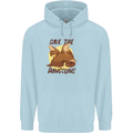 Save the Pagolins Environment Endangered Childrens Kids Hoodie Light Blue