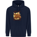 Save the Pagolins Environment Endangered Childrens Kids Hoodie Navy Blue