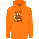 Save the Pagolins Environment Endangered Childrens Kids Hoodie Orange