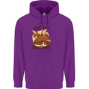 Save the Pagolins Environment Endangered Childrens Kids Hoodie Purple