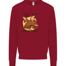 Save the Pagolins Environment Endangered Kids Sweatshirt Jumper Red