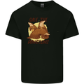 Save the Pagolins Environment Endangered Mens Cotton T-Shirt Tee Top Black