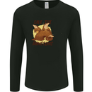 Save the Pagolins Environment Endangered Mens Long Sleeve T-Shirt Black