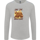 Save the Pagolins Environment Endangered Mens Long Sleeve T-Shirt Sports Grey