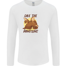 Save the Pagolins Environment Endangered Mens Long Sleeve T-Shirt White