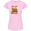 Save the Pagolins Environment Endangered Womens Petite Cut T-Shirt Light Pink