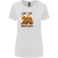 Save the Pagolins Environment Endangered Womens Wider Cut T-Shirt White
