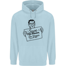 Save the Planet Go Vegan Global Warming Childrens Kids Hoodie Light Blue