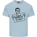 Save the Planet Go Vegan Global Warming Kids T-Shirt Childrens Light Blue
