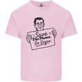 Save the Planet Go Vegan Global Warming Kids T-Shirt Childrens Light Pink