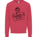 Save the Planet Go Vegan Global Warming Mens Sweatshirt Jumper Heliconia