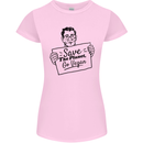Save the Planet Go Vegan Global Warming Womens Petite Cut T-Shirt Light Pink