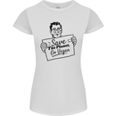 Save the Planet Go Vegan Global Warming Womens Petite Cut T-Shirt White