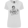 Save the Planet Go Vegan Global Warming Womens Wider Cut T-Shirt White