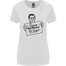 Save the Planet Go Vegan Global Warming Womens Wider Cut T-Shirt White