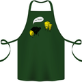 Say People Funny Photography Photograper Cotton Apron 100% Organic Forest Green