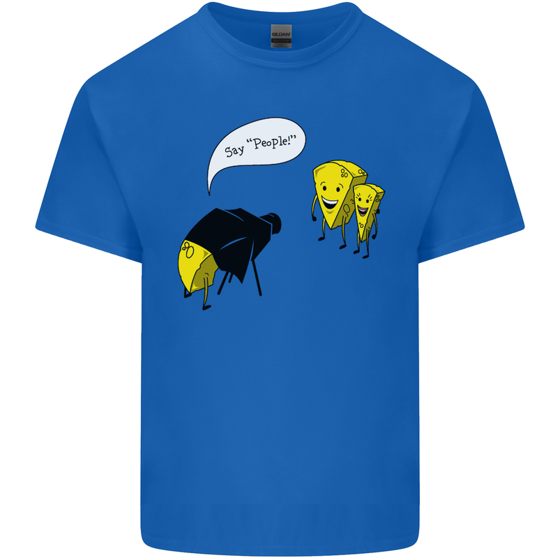 Say People Funny Photography Photograper Kids T-Shirt Childrens Royal Blue