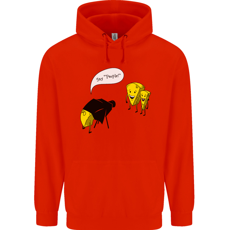 Say People Funny Photography Photograper Mens 80% Cotton Hoodie Bright Red