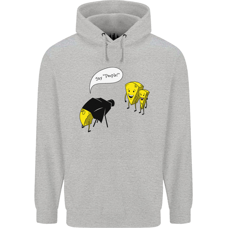 Say People Funny Photography Photograper Mens 80% Cotton Hoodie Sports Grey