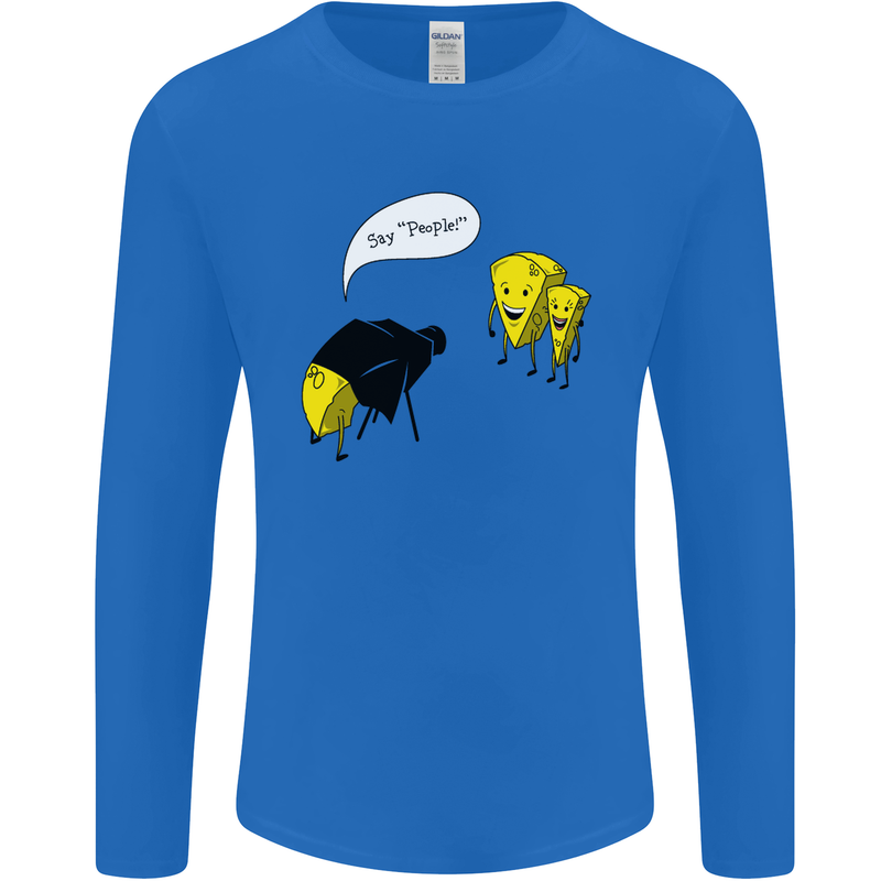 Say People Funny Photography Photograper Mens Long Sleeve T-Shirt Royal Blue