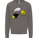 Say People Funny Photography Photograper Mens Sweatshirt Jumper Charcoal