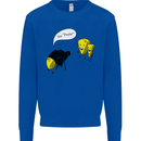 Say People Funny Photography Photograper Mens Sweatshirt Jumper Royal Blue