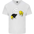 Say People Funny Photography Photograper Mens V-Neck Cotton T-Shirt White