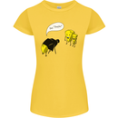 Say People Funny Photography Photograper Womens Petite Cut T-Shirt Yellow