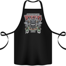 Scandinavian Viking Valhalla Odin Norse God Cotton Apron 100% Organic Black